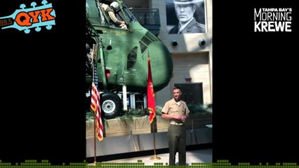 20 Year Tampa Marine Honored By Wife For Military Monday
