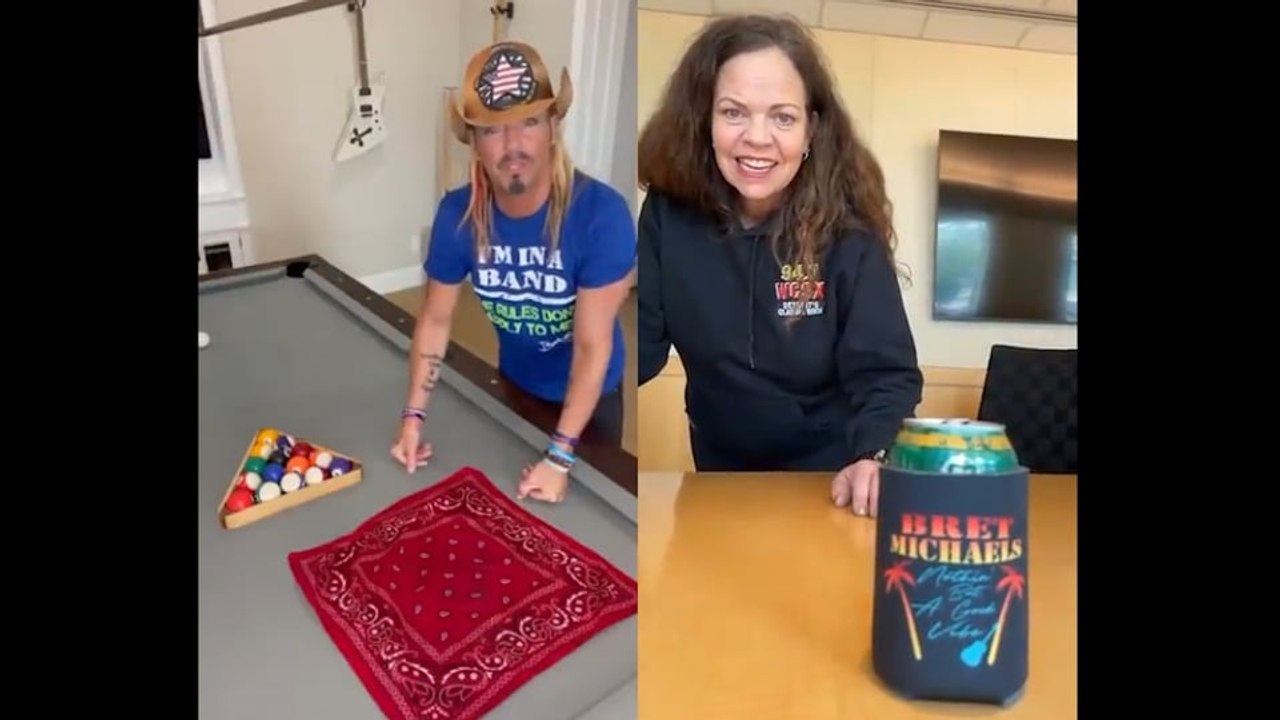 How to fold your Bandana like Bret Michaels