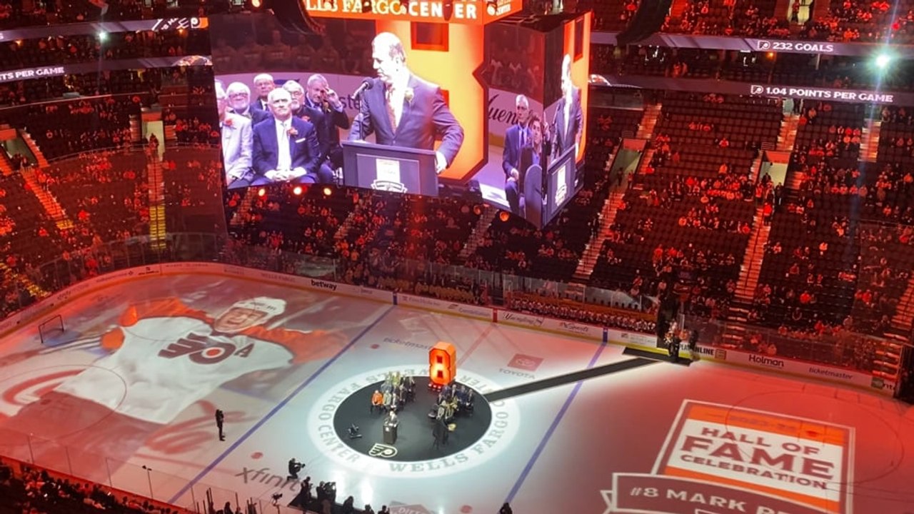 Mark Recchi: Flyers Hall of Fame Induction Speech