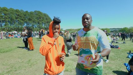 Erick Lottary with G-Moniy at Dreamville