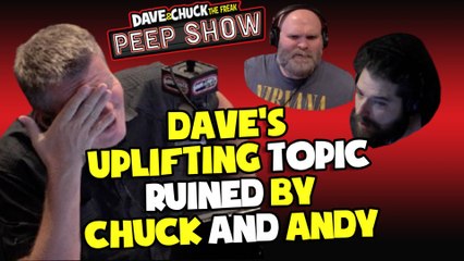 Peep Show: Dave's Uplifting Topic Ruined By Chuck and Andy