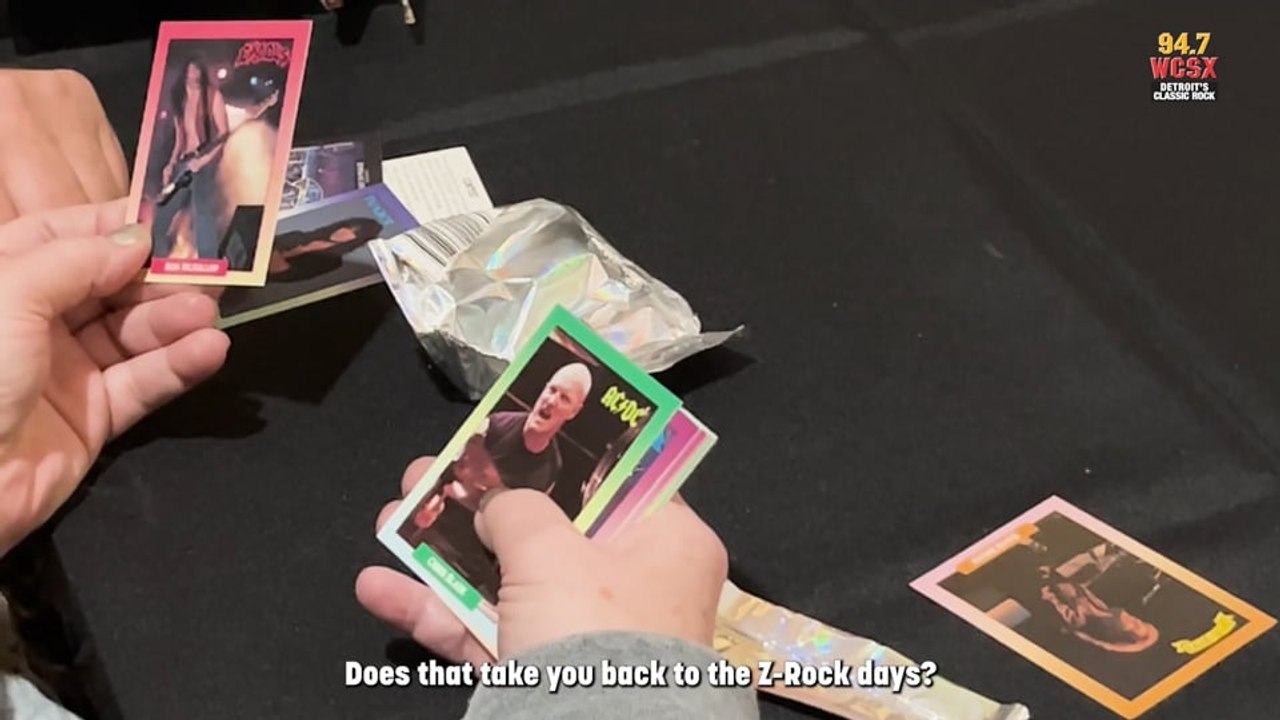 Opening More Rock Cards at the WCSX Classic Rock Swap