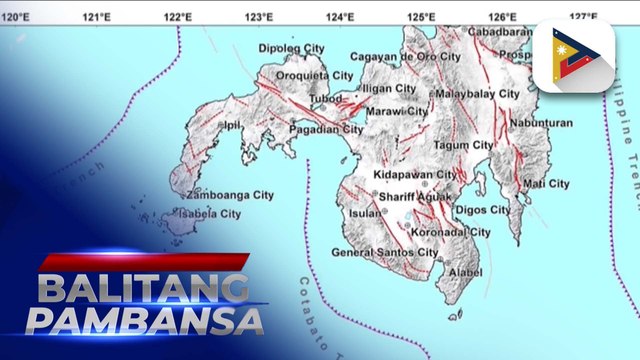 Ilang lugar sa Mindanao, niyanig ng magnitude 6.3 na lindol kagabi
