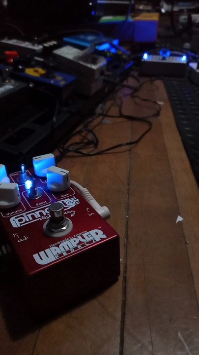 pedal wampler pinnacle con falla