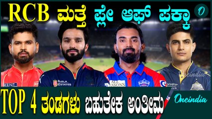 | IPL 2025 | DC | GT | RCB ಕಪ್ ಗೆಲ್ಲದ 4 ತಂಡಗಳೇ ಟಾಪ್ 4.?