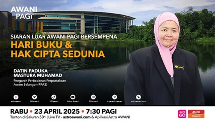 AWANI Pagi: Mengangkat peranan perpustakaan menanam minat membaca