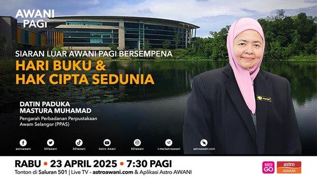 AWANI Pagi: Mengangkat peranan perpustakaan menanam minat membaca