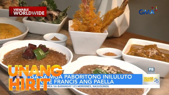 Paella, specialty daw ni Pope Francis?! | Unang Hirit