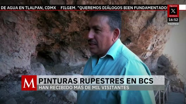 Más de mil visitantes han recibido las pinturas rupestres en Baja California | Milenio Hábitat