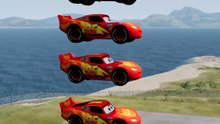 lightning mcqueen falling BeamNG Drive