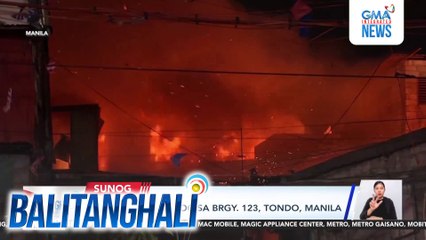 500 bahay, nasunog sa Brgy. 123, Tondo, Manila | Balitanghali