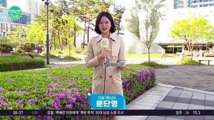일교차가 15도 이상 벌어지는 하루 다시 더워지는 오후