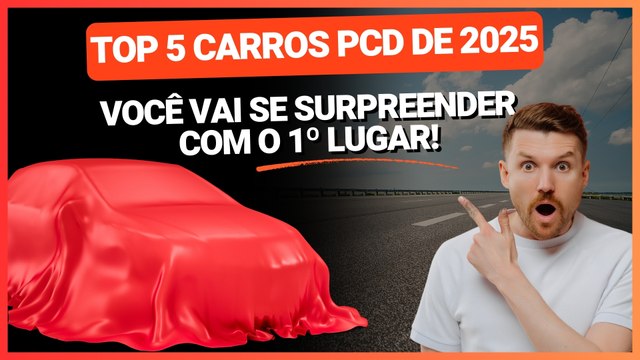 5 MELHORES CARROS PCD 2025: Veja os MODELOS com MAIOR CONFORTO e TECNOLOGIA