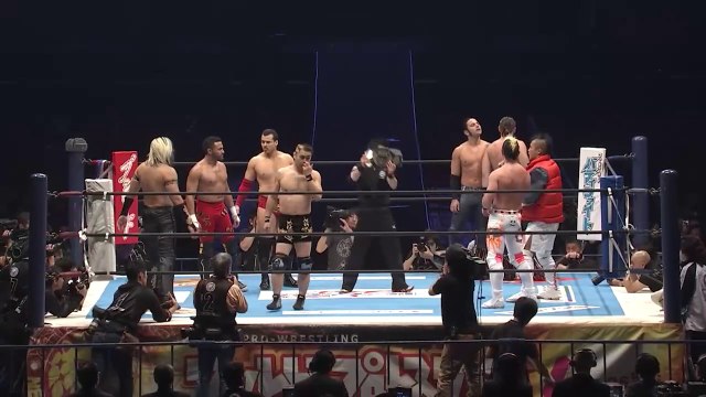 Matt & Nick Jackson vs Alex Koslov & Rocky Romero vs Taichi & Taka Michinoku vs Alex Shelley & Kushida - IWGP Junior Heavyweight Tag Team Championship 4-Way Match: NJPW Wrestle Kingdom 8 (1/4/2014)