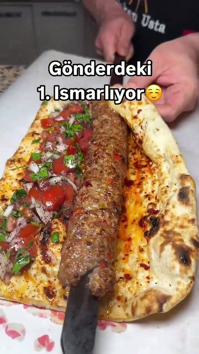 Gerçekte kebap lezzeti