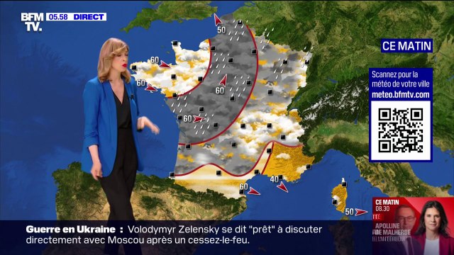 De nouvelles perturbations sont attendues sur l'ensemble de l'Hexagone avec 4 départements en vigilance orange pour crues