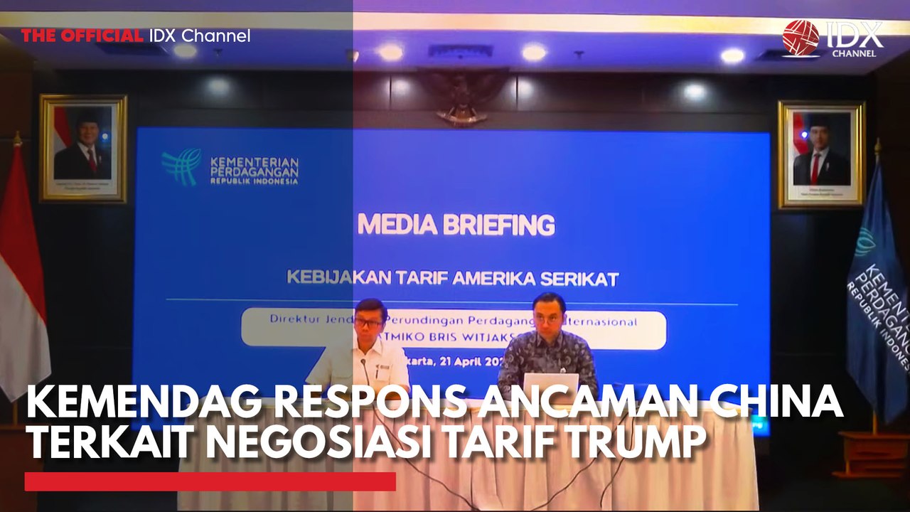 Kemendag Respons Ancaman China Terkait Negosiasi Tarif Trump