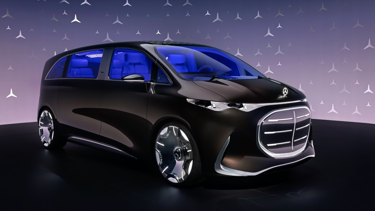 Dawn of a new era-  the Mercedes-Benz Vision V provides a glimpse of a new segment of luxury limousines