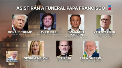 Esta es la lista de jefes de Estado que confirmaron su asistencia al funeral del papa Francisco