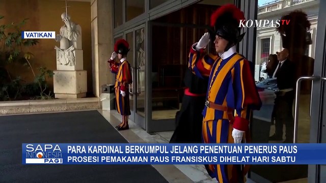 Kardinal Berkumpul di Aula Sinode Vatikan, Bersiap Pilih Pengganti Paus Fransiskus