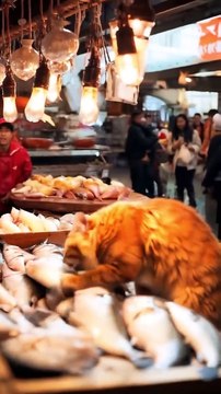 ねこのいちにち　#cat #猫 #catstagram #ねこすたぐらむ #cats #catlover #catvideos #catshorts #catvideo #art #aicat