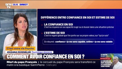 "La confiance en soi, ça grandit": comment avoir confiance en soi ?
