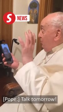 Vatican video shows one of Pope Francis’ calls to Gaza Parish