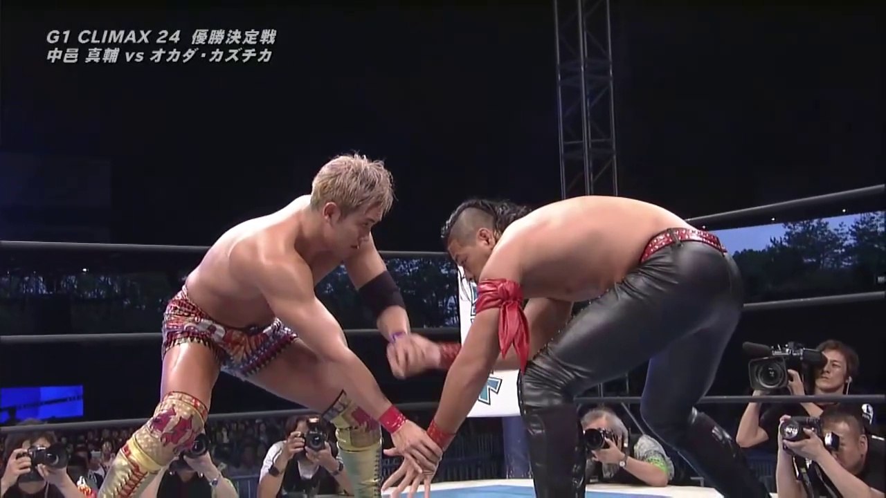 Shinsuke Nakamura vs Kazuchika Okada - G1 Climax 24 Final: NJPW G1 Climax 24 (8/10/2014)