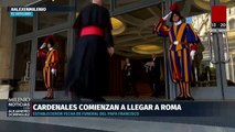 Cardenales llegan a Roma y definen fecha del funeral del Papa Francisco