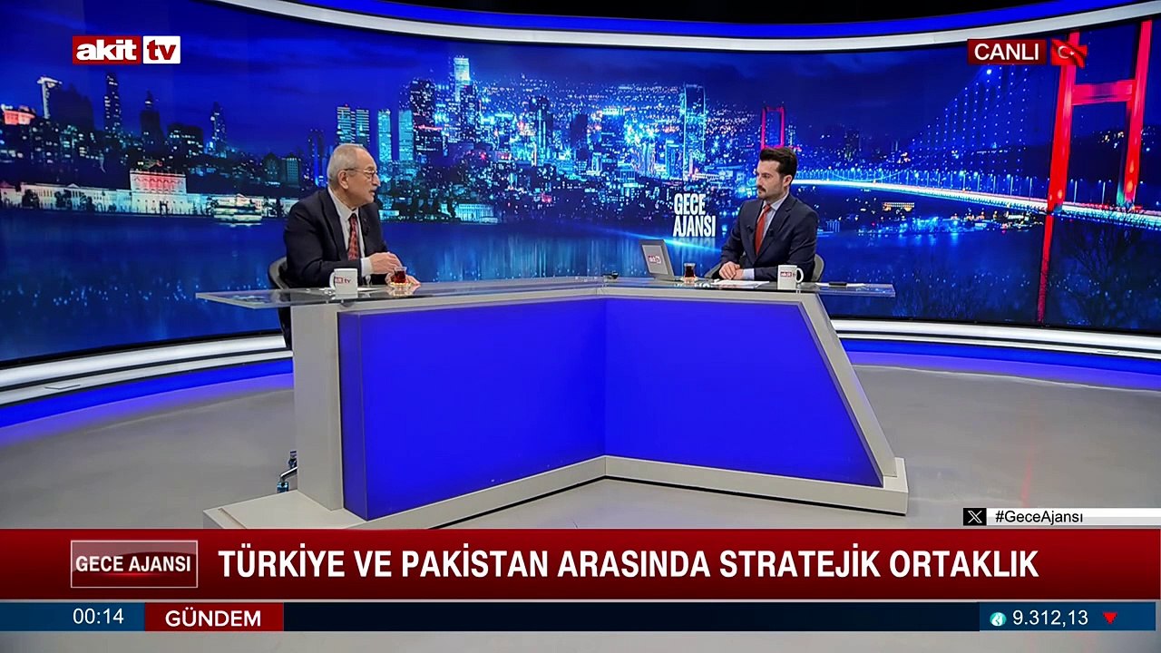 Gece Ajansı - M. Safa Ulusoy/Celal Erbay "Türkiye Pakistan arasında stratejik ortaklık" 22.04.2025