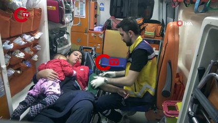 Motosiklet sulama kanalına düştü Genç baba öldü, eşi ve oğlu yaralandı