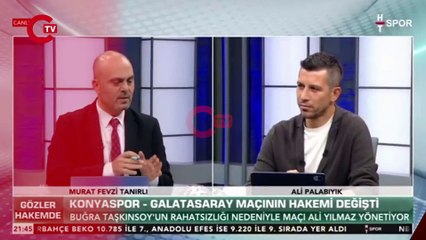 Ali Palabıyık, MHK’nın kendisine ‘külliyeden haber bekliyoruz’ dediğini canlı yayında ifade edince yayın kesildi.