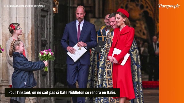 Pour la cérémonie du Pape, le prince William a pris sa décision mais une question reste en suspens