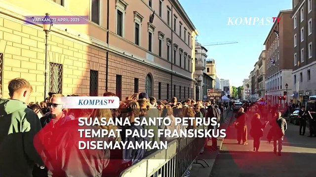 Pengamanan Ketat di Basilika Santo Petrus, Tempat Paus Fransiskus akan Disemayamkan