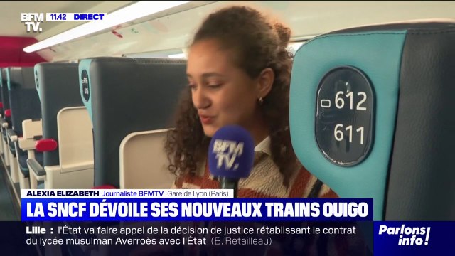 Design, sièges, prises individuelles...La SNCF dévoile ses nouveaux trains Ouigo