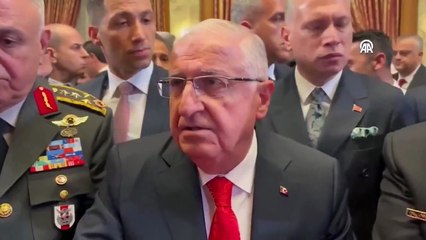 Milli Savunma Bakanı Güler: Bu arada dün bir tane dron atıyorlar, gelip bizim Mehmetçiğe çarptı, şehit oldu