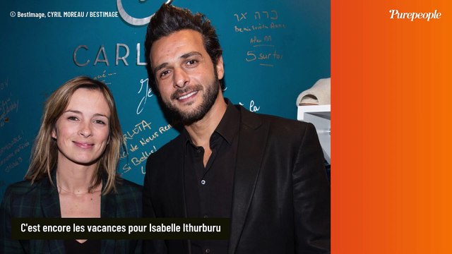 Isabelle Ithurburu et Maxim Nucci : Avec leur fille Mia, l'animatrice se dévoile en vacances loin de la France