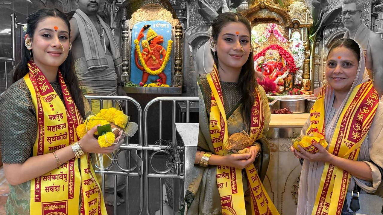 Isha Malviya Snapped At Siddhivinayak Mandir As The Actress Seeks ...