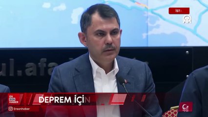 Murat Kurum: İstanbul depremi bir milli güvenlik meselesidir