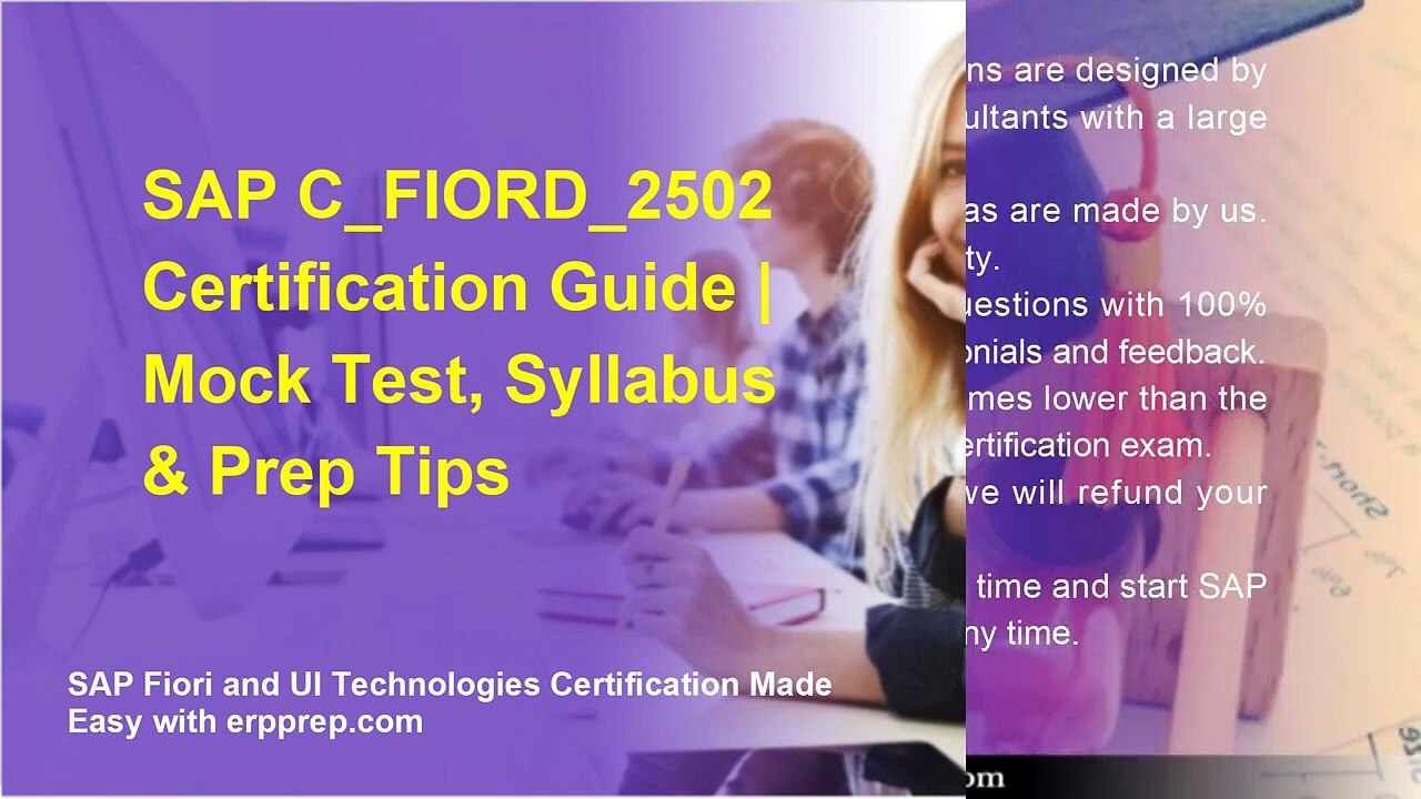 SAP C_FIORD_2502 Certification Guide | Mock Test, Syllabus & Prep Tips