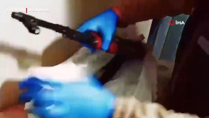 Balıkesir'de operasyon: Kalaşnikof ele geçirildi