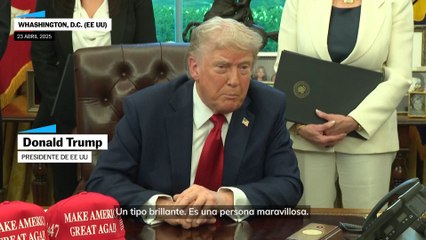 Trump: "No puedo hablar mejor de nadie como lo hago de Musk".