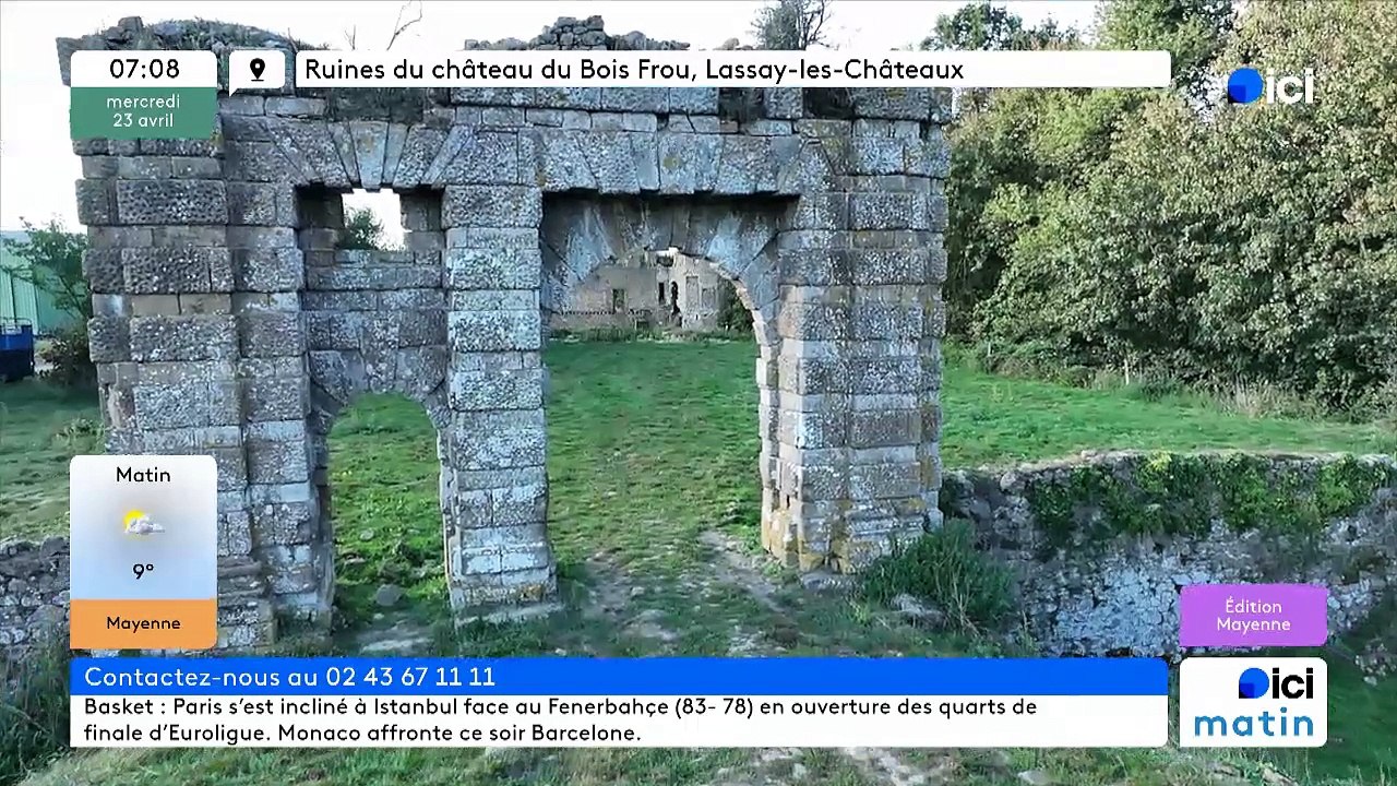 23/04/2025 - ici matin par ici Mayenne en vidéo