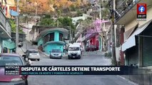 Transportistas en Acapulco dejan el trabajo por ola de violencia