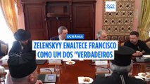 Zelenskyy homenageia o falecido Papa Francisco descrevendo-o como uma figura religiosa de primeiro plano a nível mundial