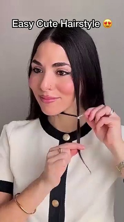 Cute hairstyles trick