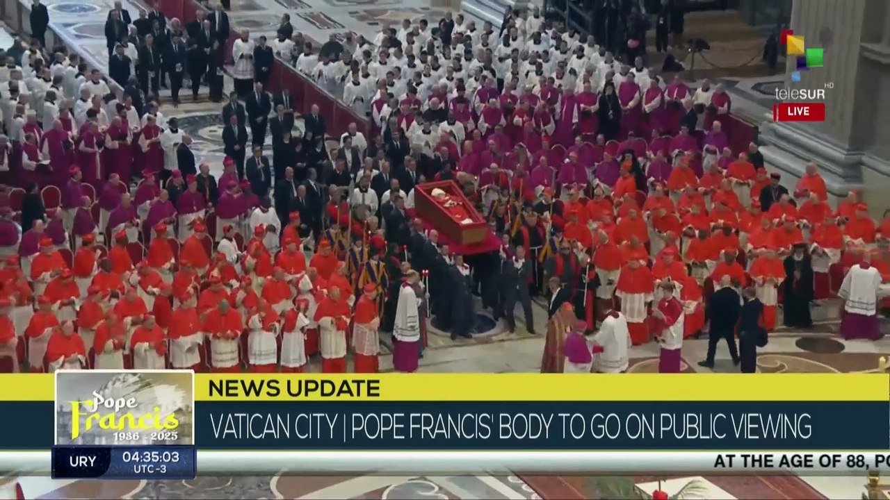 Vatican City | Pope’s body to go on public viewing until Saturday