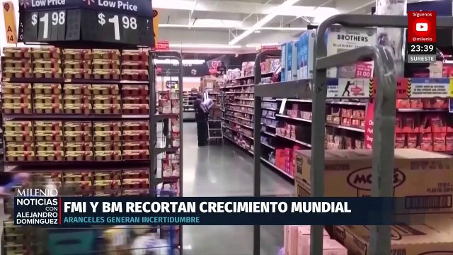 FMI y Banco Mundial reducen sus proyecciones económicas para México y el mundo