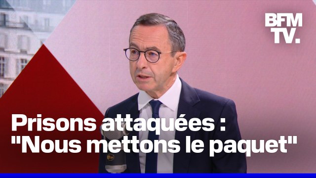 Prisons attaquées, relation avec l'Algérie, pape François: l'interview de Bruno Retailleau en intégralité