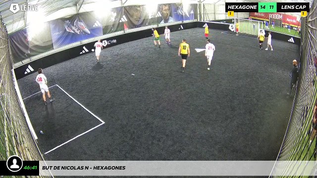 But de Nicolas N - Hexagones